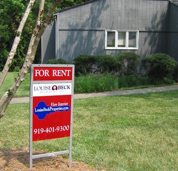 Fore rent signage