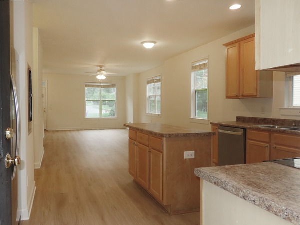 Kitchen, Dine, Living Room