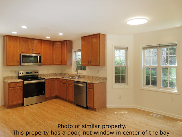 Dining area and kitchen