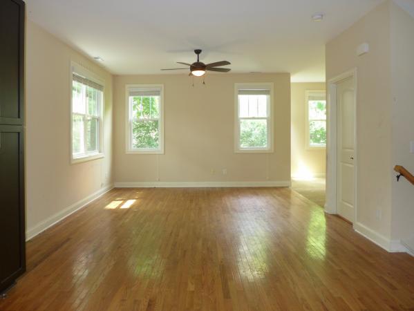 Dining and living space