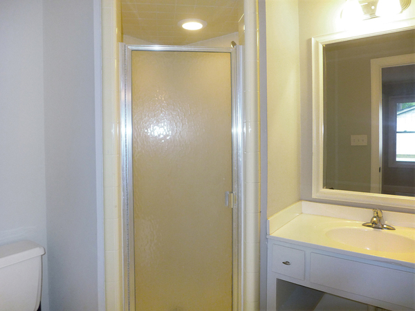 Bathroom with bedroom