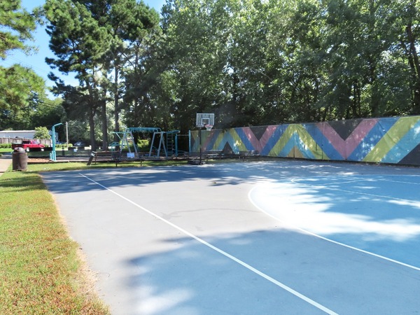 Community Basketball and Play Area